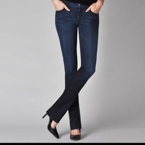 Fidelity Mikado High Rise Straight Leg Jeans